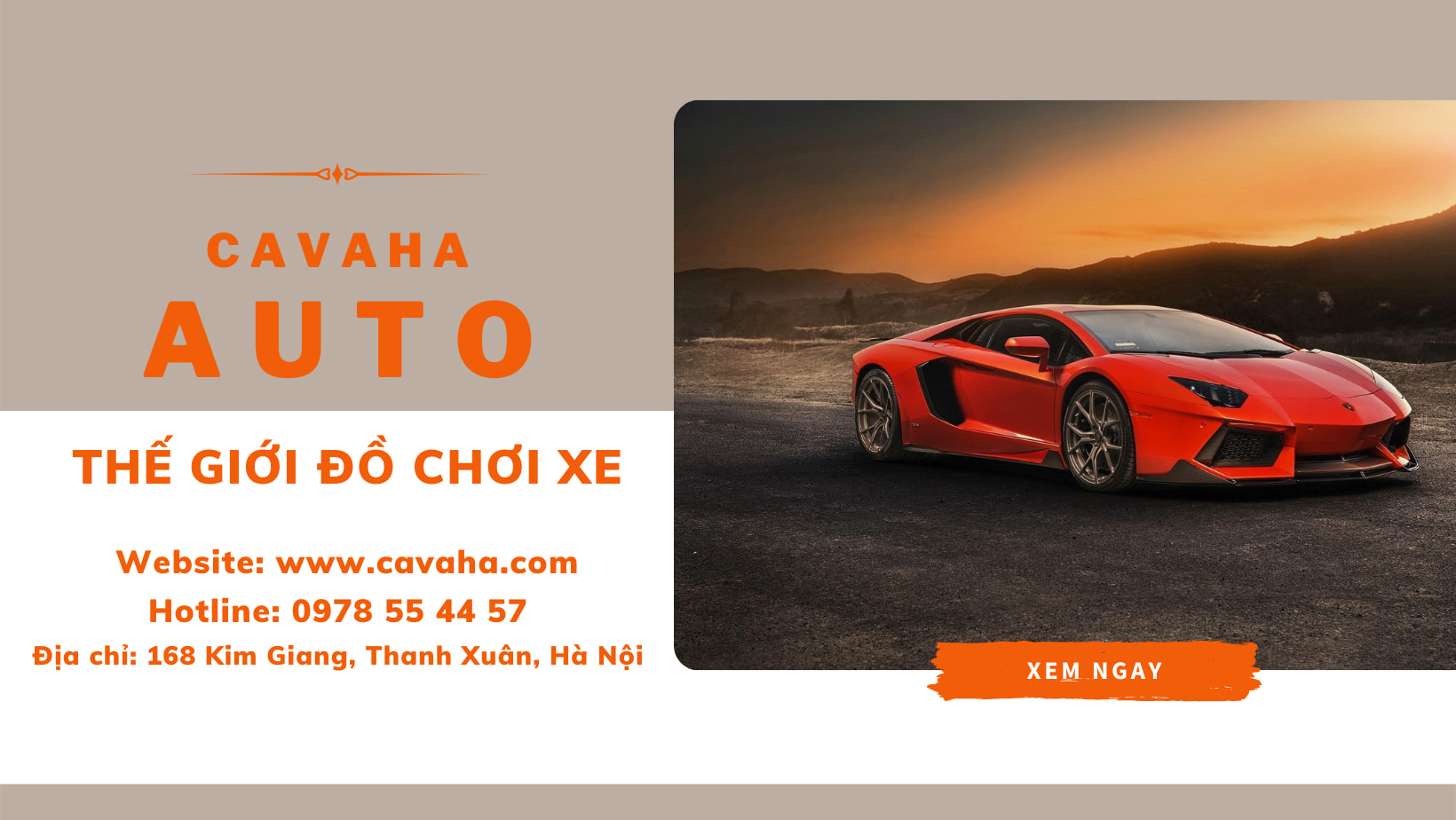 Cavaha Auto - Địa chỉ cung cấp đồ chơi ô tô uy tín