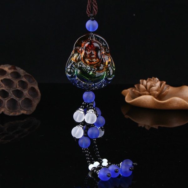 Các mẫu treo xe ô tô mang lại bình an, may mắn 7 màu đuôi hạt