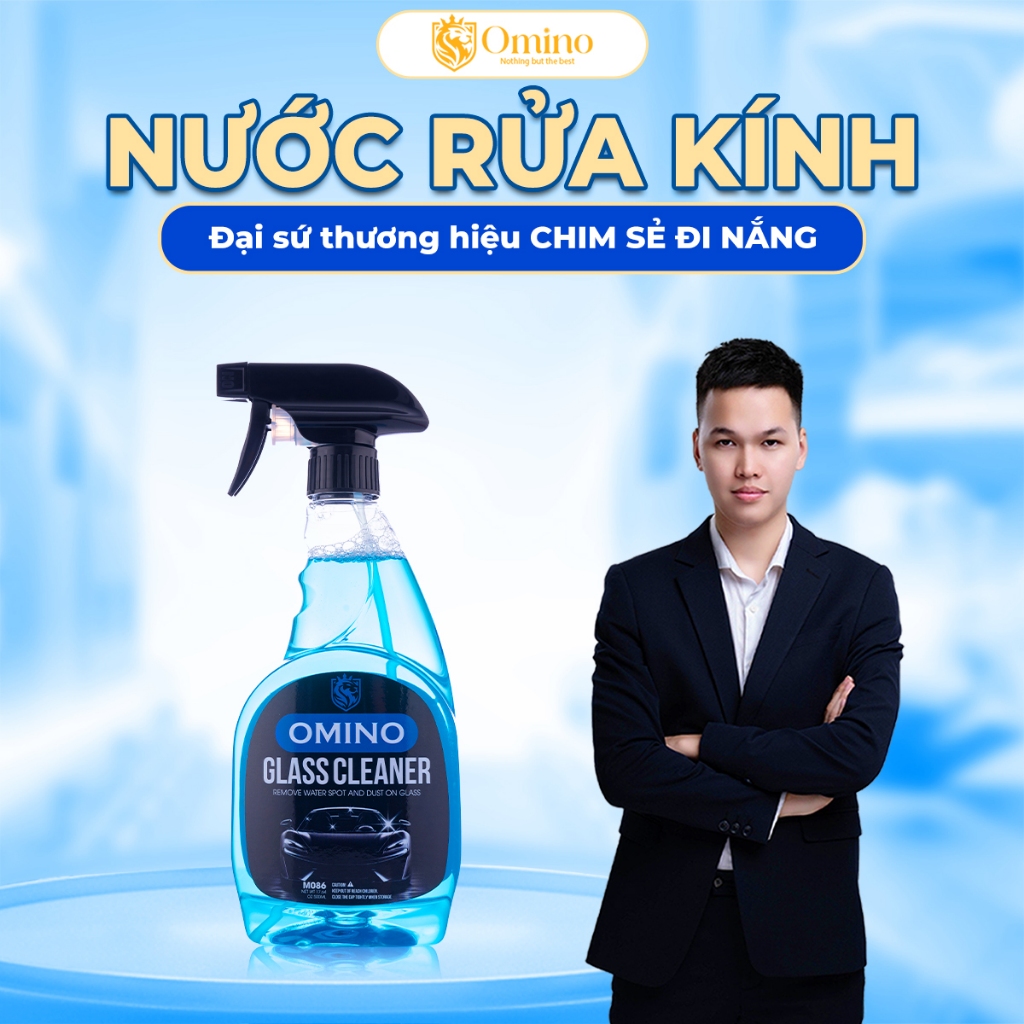 Bình Xịt Rửa Kính Xe Ô Tô OMINO M86 500ml